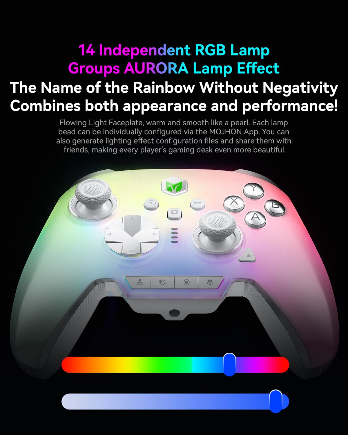 BIGBIG WON Rainbow 3 Wireless PC Gaming Controller Capacitive